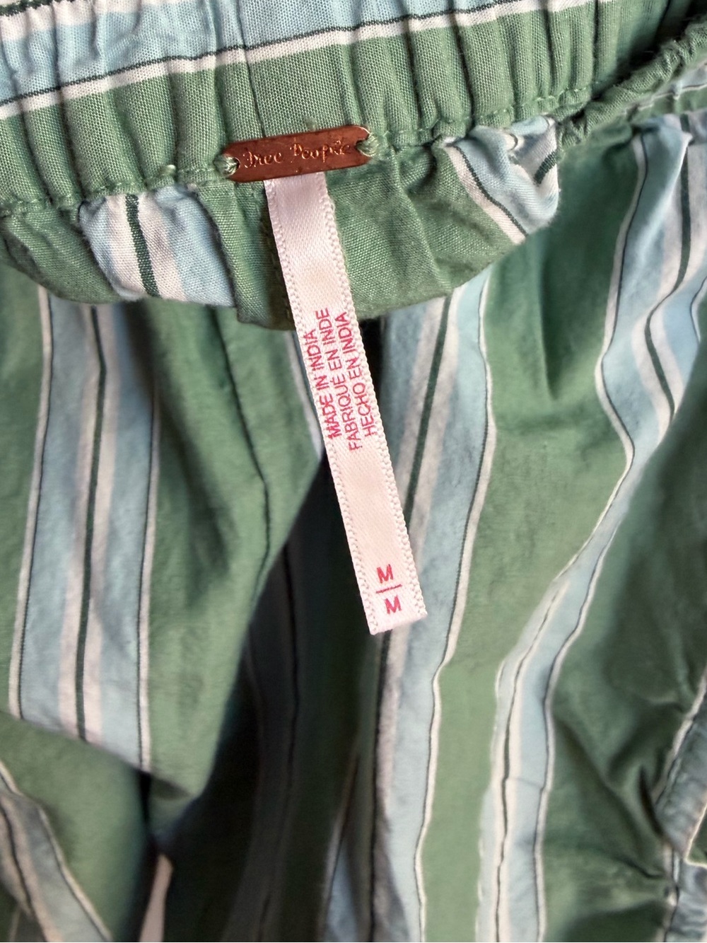 Free People Striped Pull-On Shorts - Picture 7 of 7